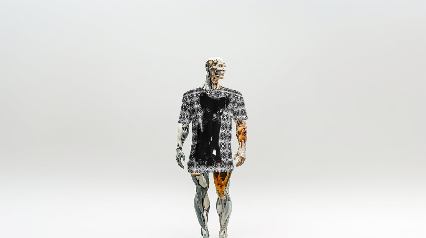 BLK KTTN BNNY & LLMA sl Men's T