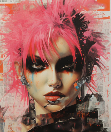 Time Glows Different : RTHLNG watchFACE: Cyber Punk Beauties