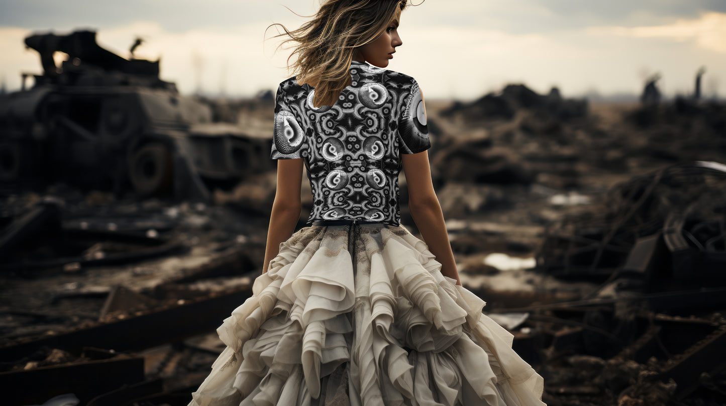 Dot Gnarl Generative T | Sheathe Yourself In Cellular Automata. Wear The Gnarl. Be The Glitch.