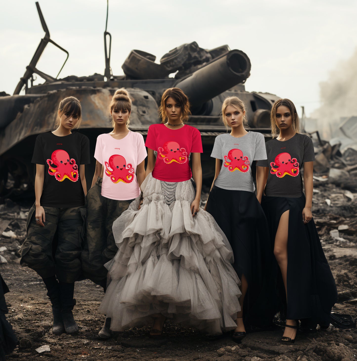 Octo 1 Unisex Organic Cotton T | Eight Limbs, Infinite Wits.