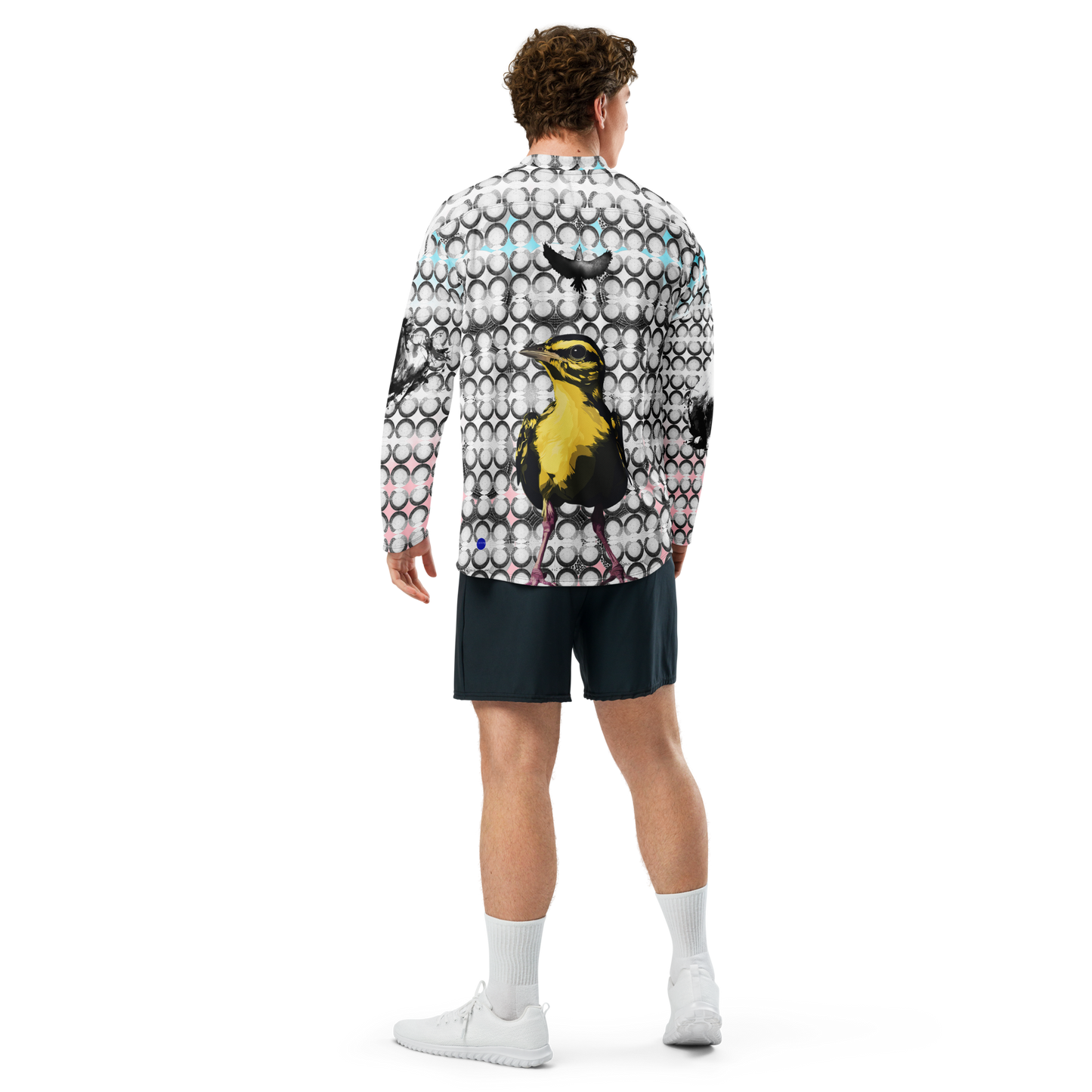 Dot Widdle BRD Bunny & Horse Sleeves Recycled hockey fan jersey