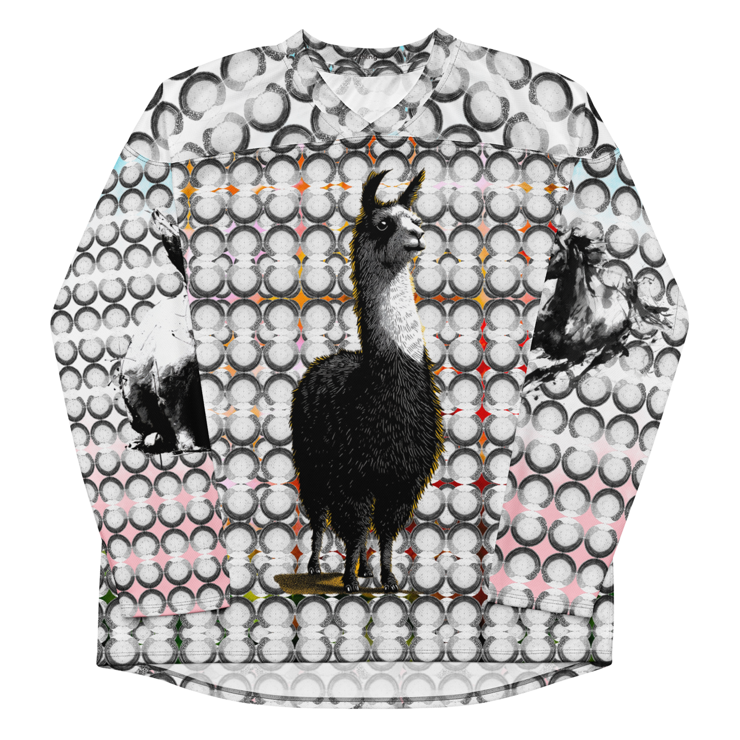 Dot Llamma Recycled hockey fan jersey