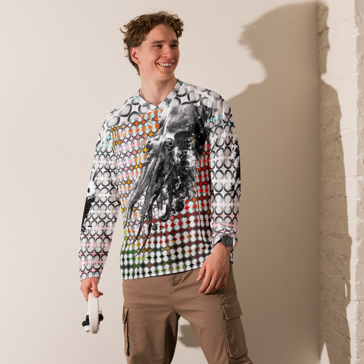 Dot Skwideo Recycled hockey fan jersey