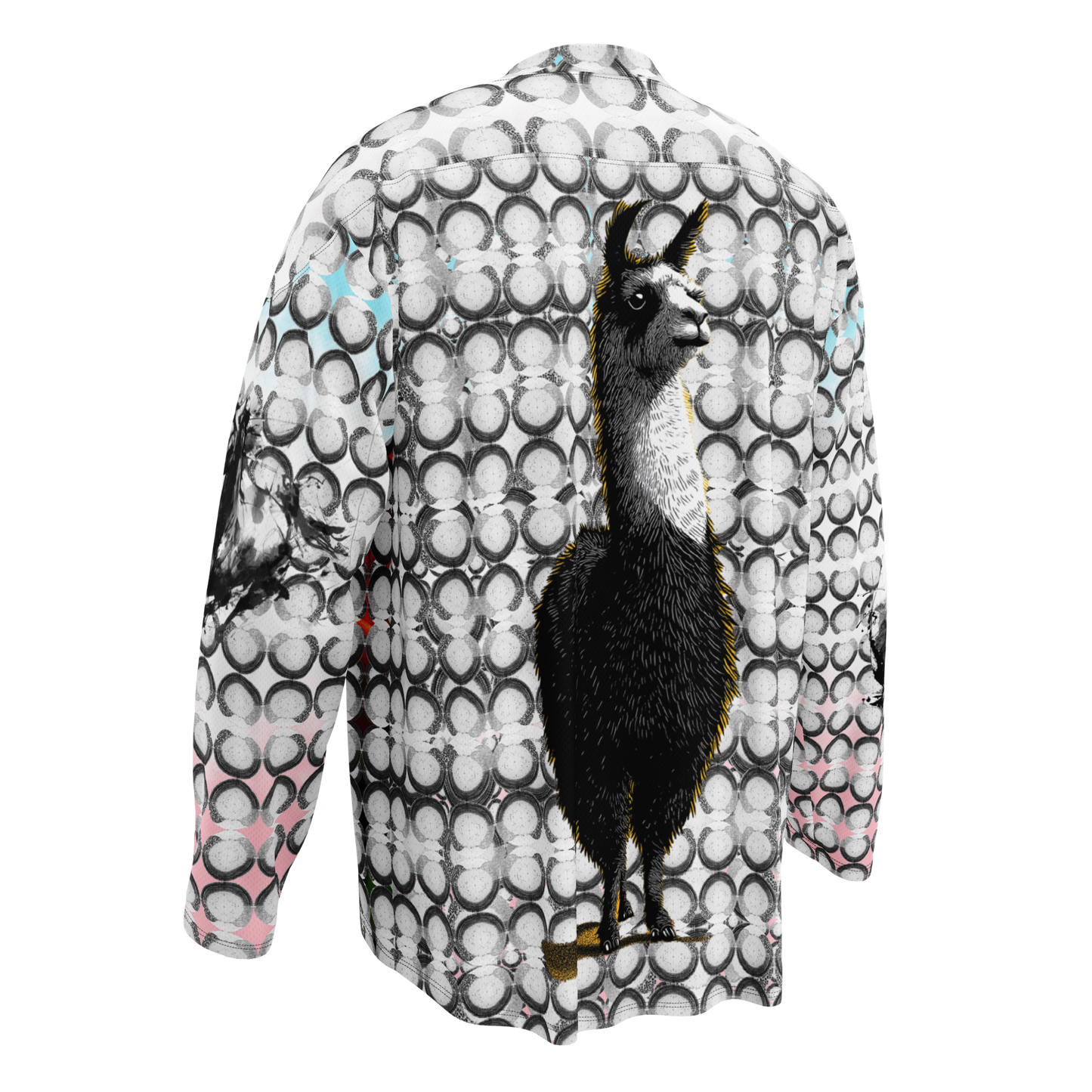 Dot Llamma Recycled hockey fan jersey