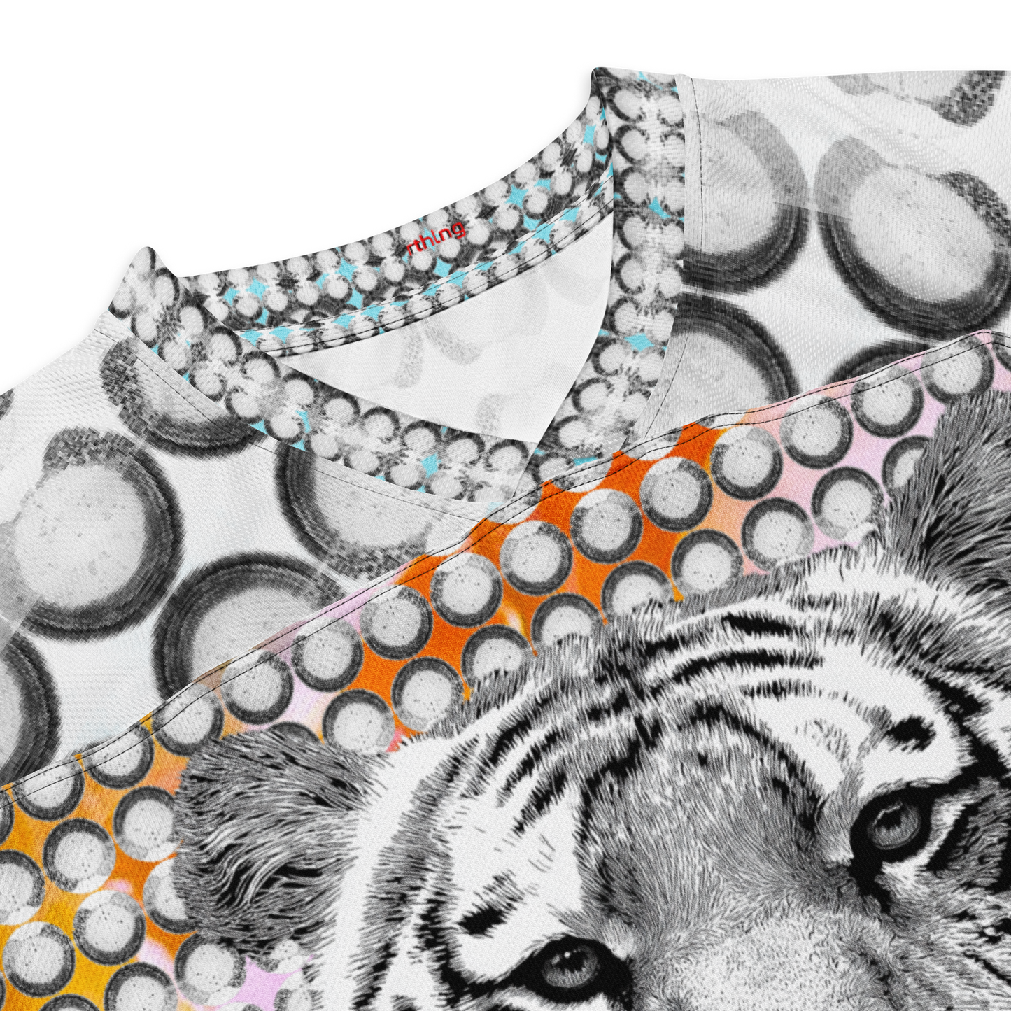 Dot TGR Horse & Bunny Sleeves Recycled hockey fan jersey