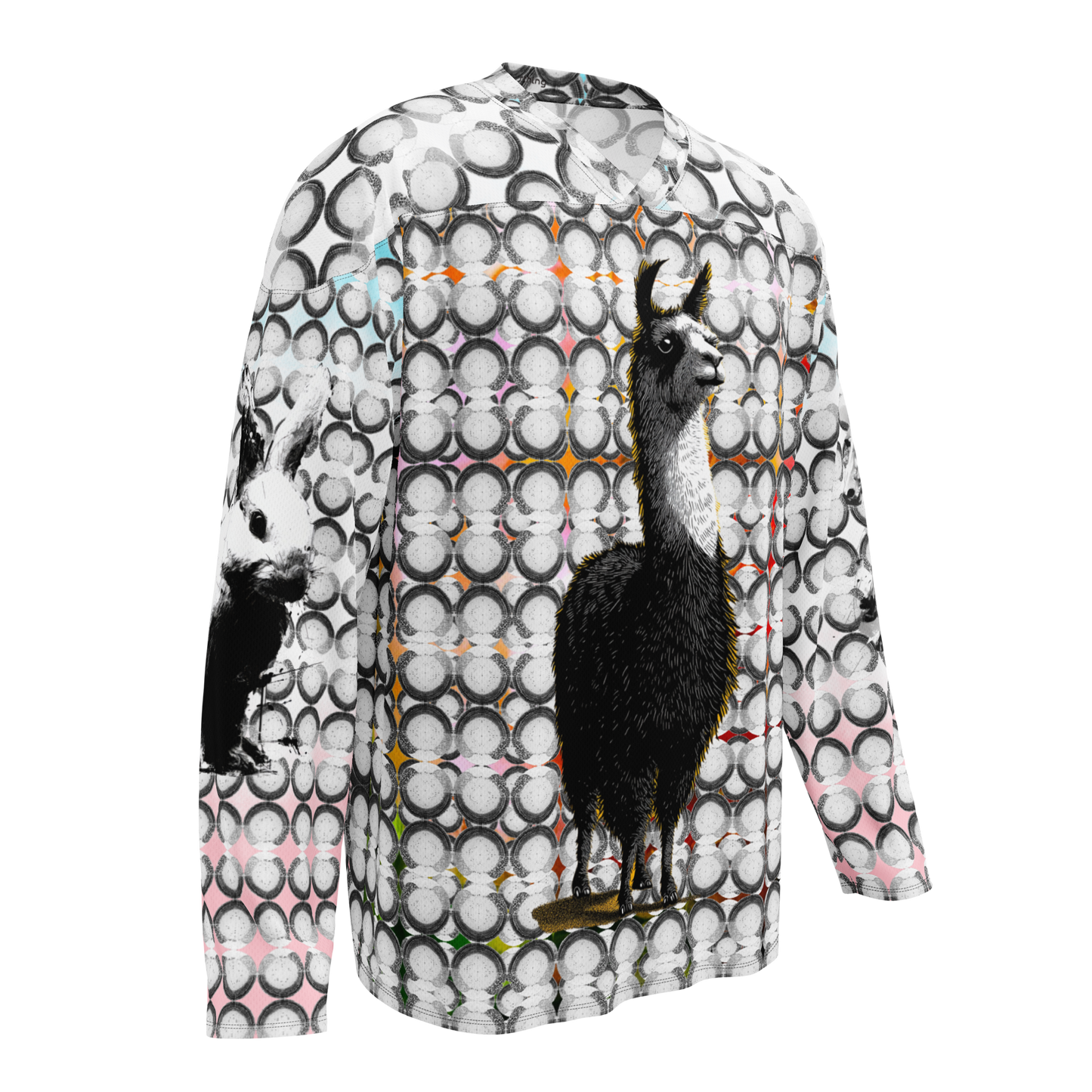 Dot Llamma Recycled hockey fan jersey