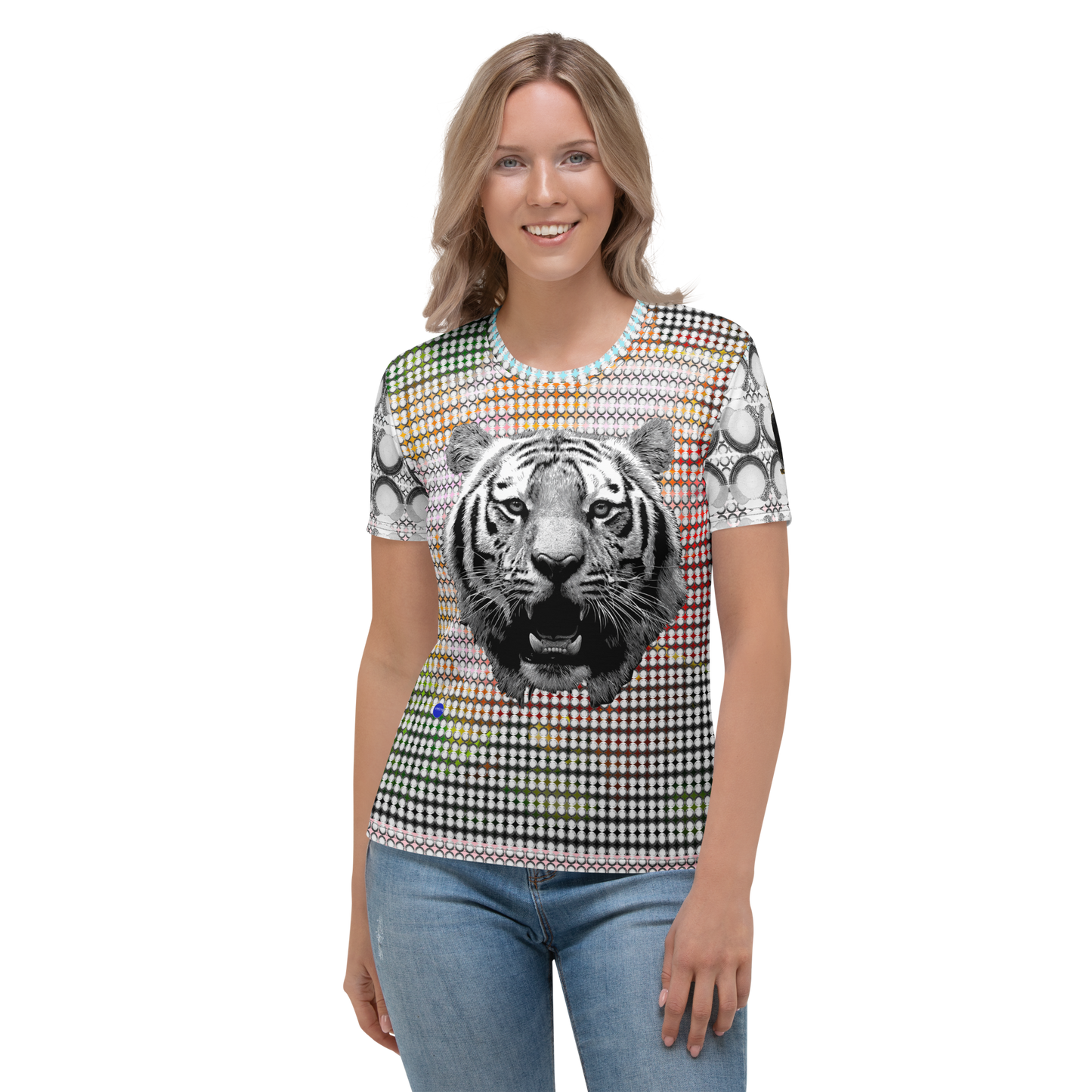 Dot TGR Llama & Bunny Sleeves Women's T