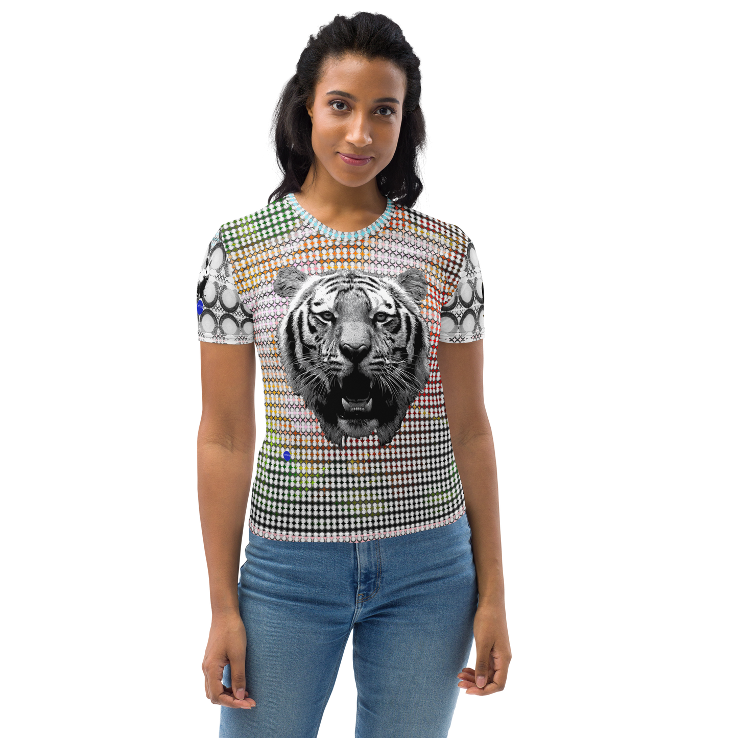 Dot TGR Llama & Bunny Sleeves Women's T