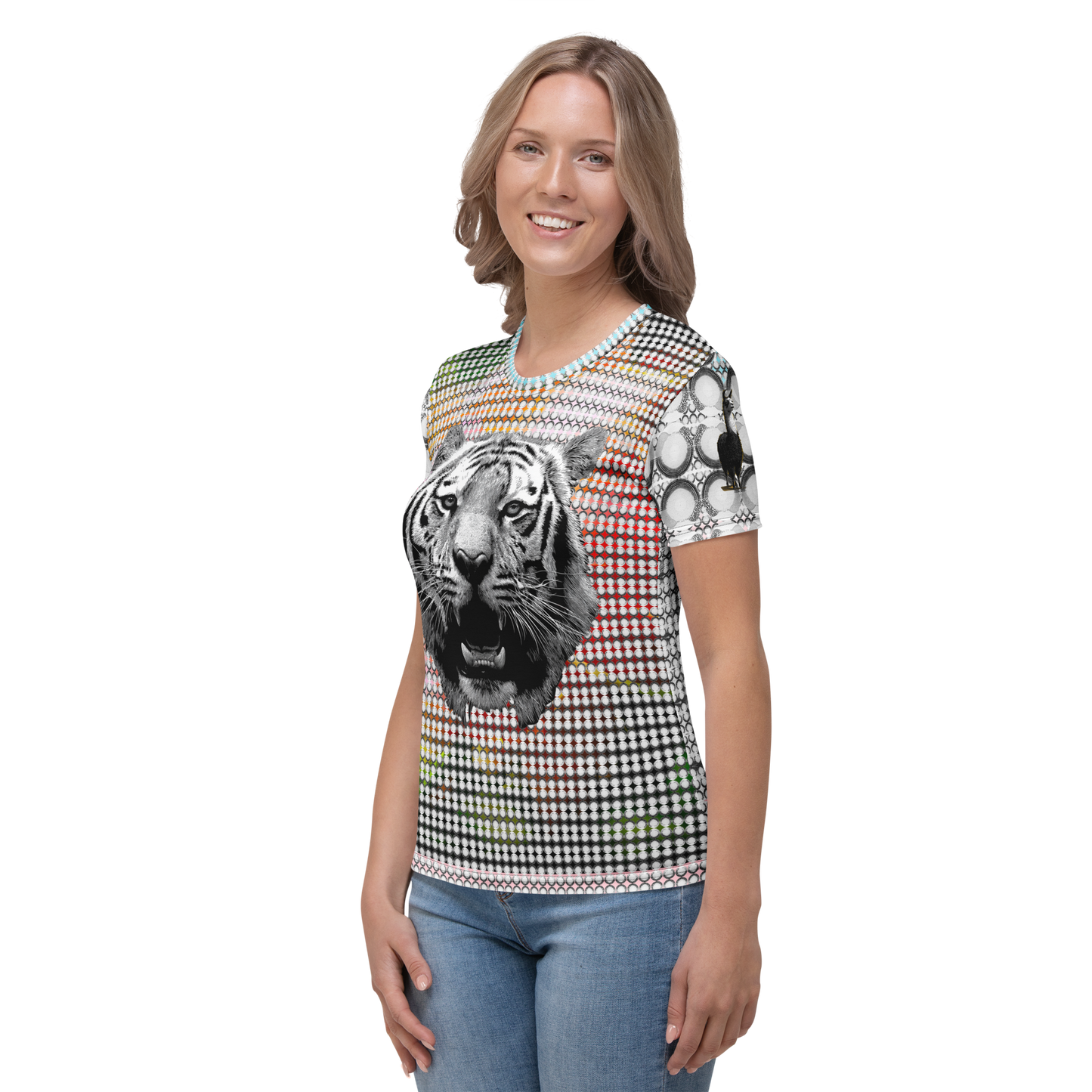 Dot TGR Llama & Bunny Sleeves Women's T