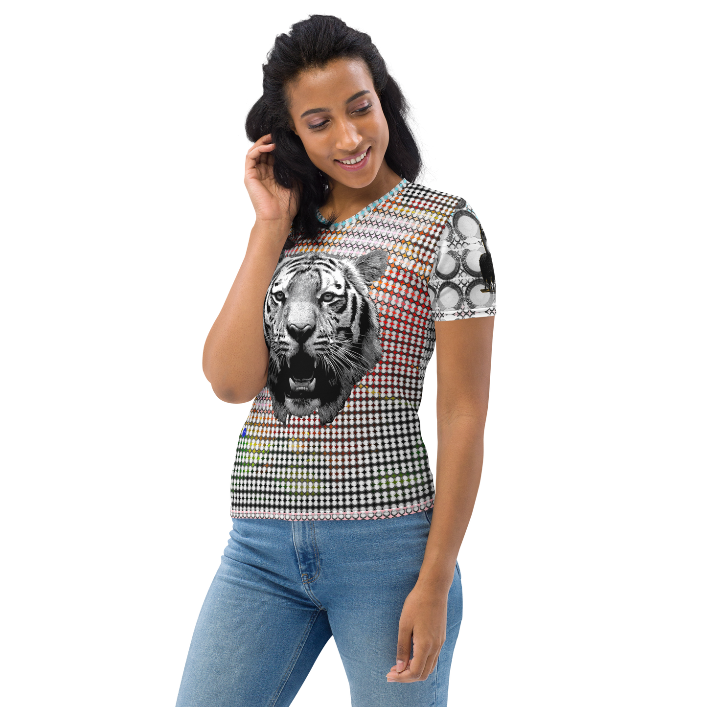 Dot TGR Llama & Bunny Sleeves Women's T