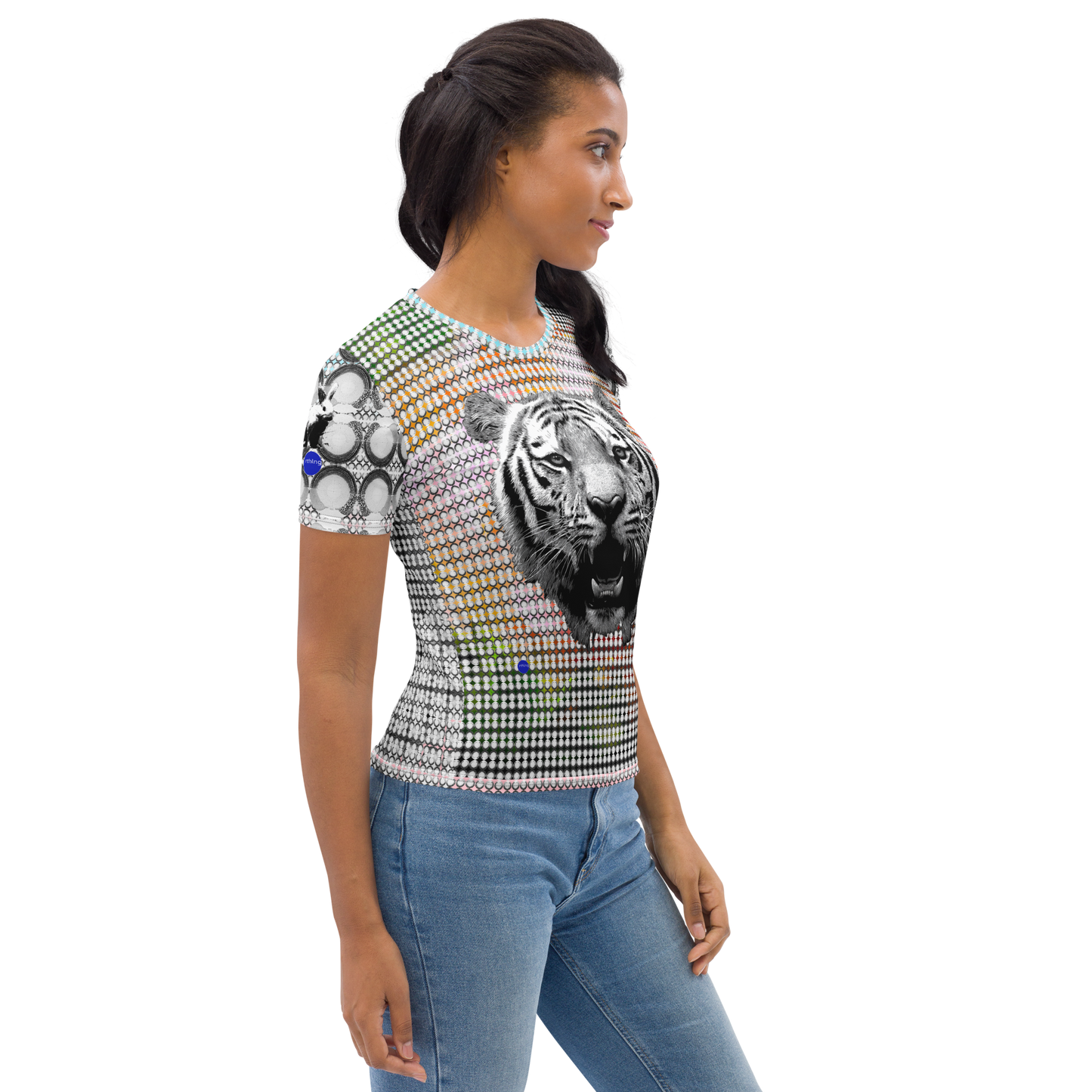 Dot TGR Llama & Bunny Sleeves Women's T