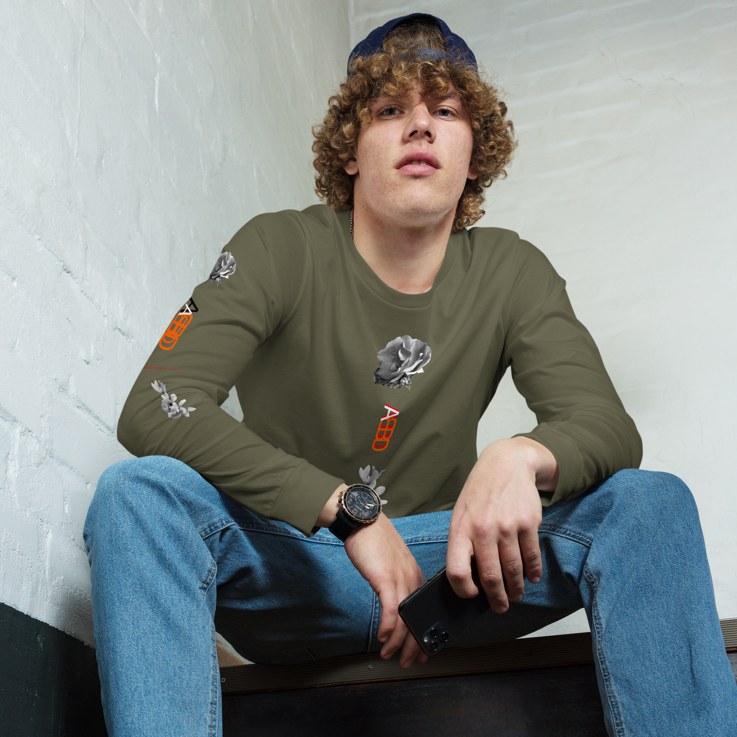 2 FLWR Vrt. Unisex Long Sleeve Tee