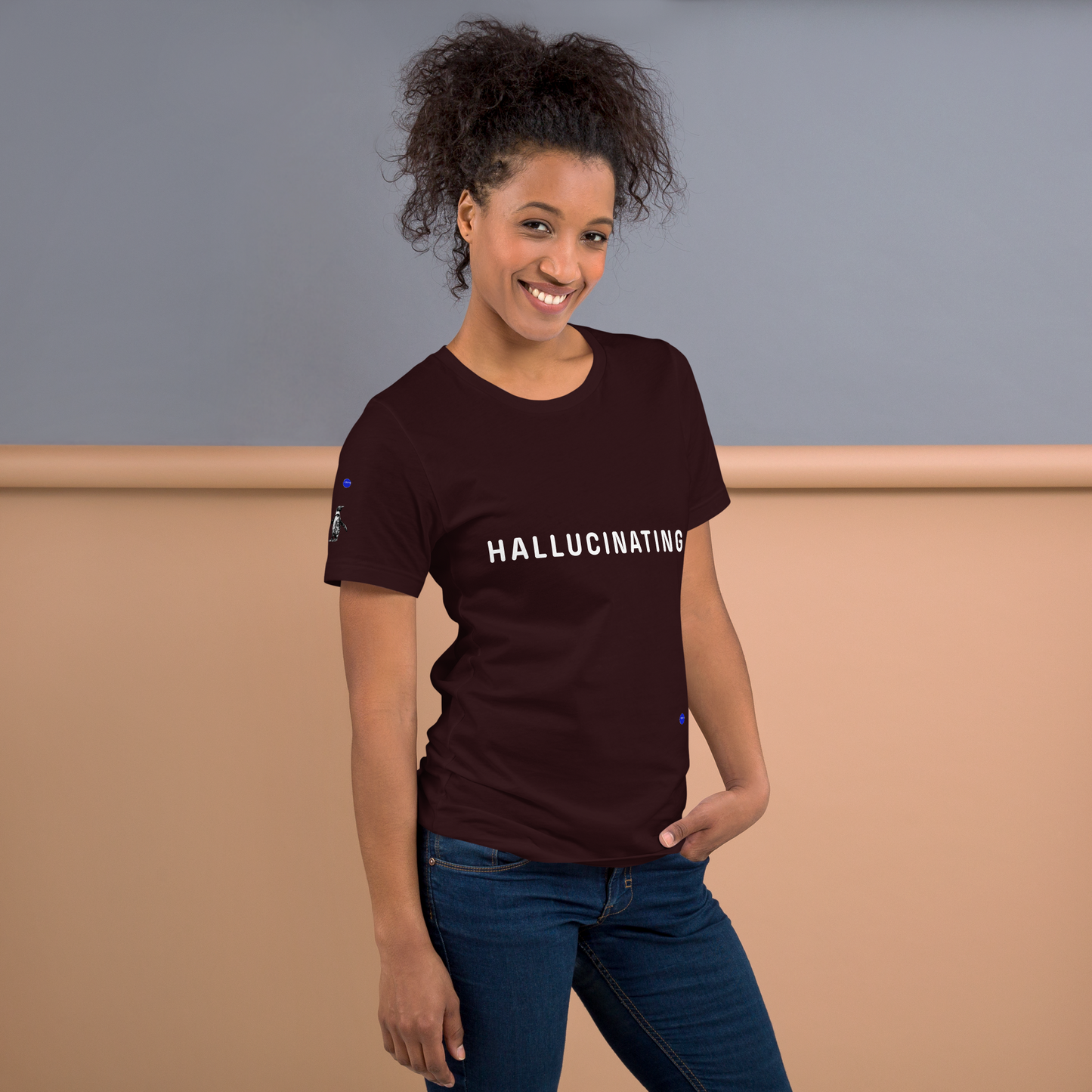 Hallucinating Unisex t-shirt Cosmic Graphic Tees & Philosophical Streetwear