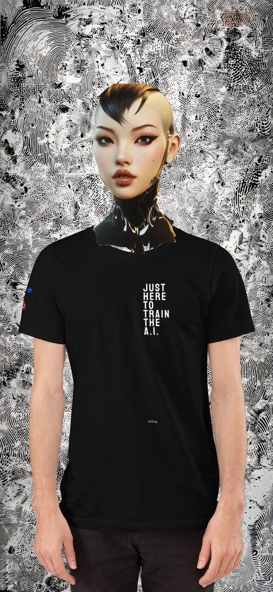 Here To Train Unisex T | Helping the bots identify fire hydrants and superior streetwear.