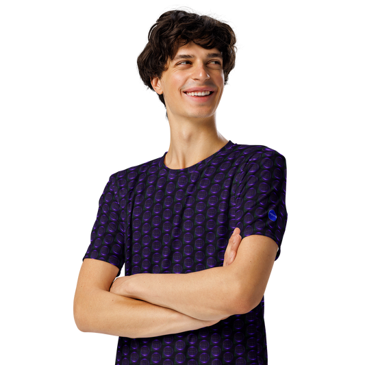 Dot Bubble Puff Neutron Blue Women's T