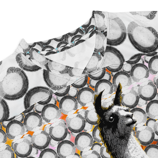 Dot Llamma Recycled hockey fan jersey