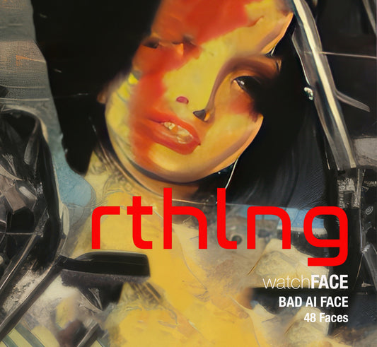 Time in the Uncanny Valley : RTHLNG watchFACE: BAD AI