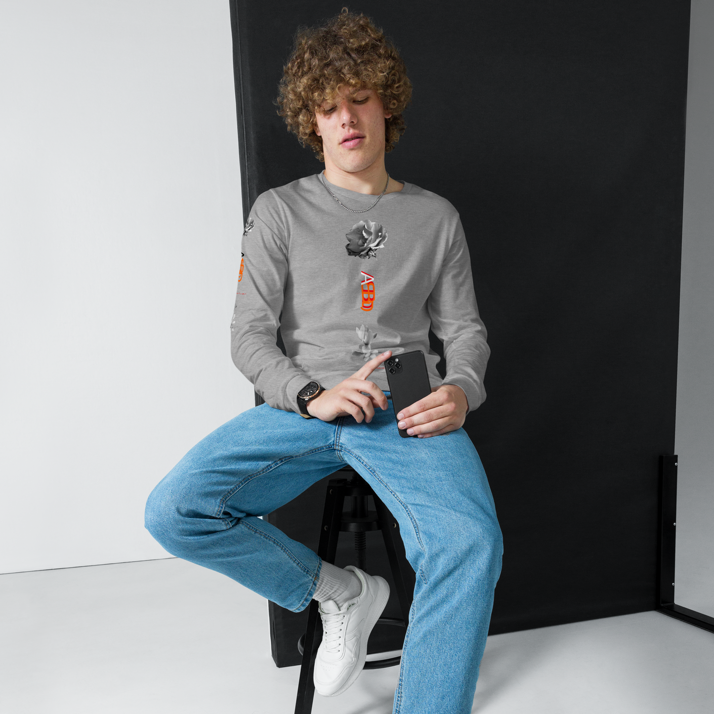 2 FLWR Vrt. Unisex Long Sleeve Tee