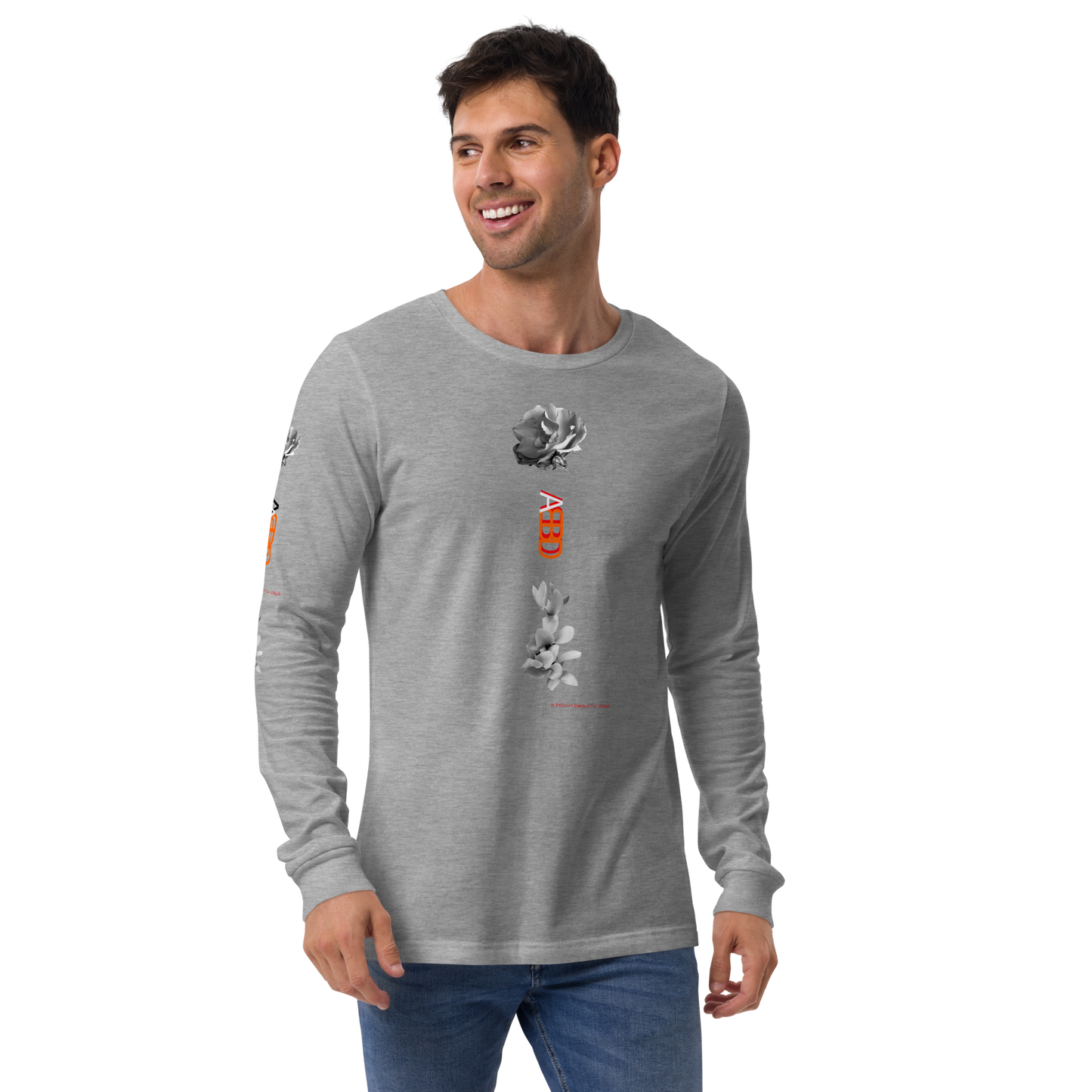 2 FLWR Vrt. Unisex Long Sleeve Tee