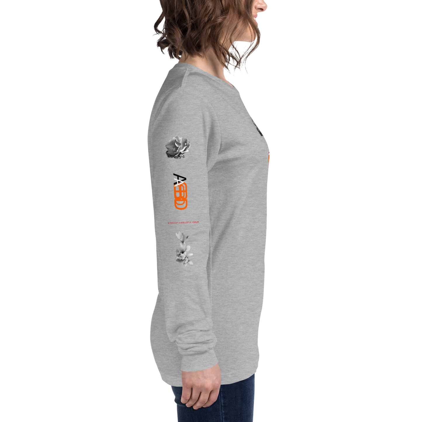 2 FLWR Vrt. Unisex Long Sleeve Tee