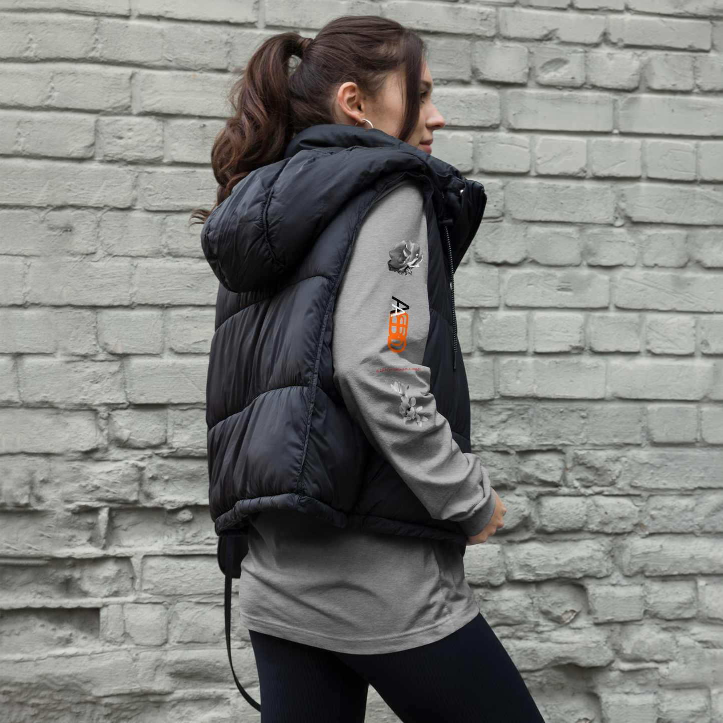 2 FLWR Vrt. Unisex Long Sleeve Tee