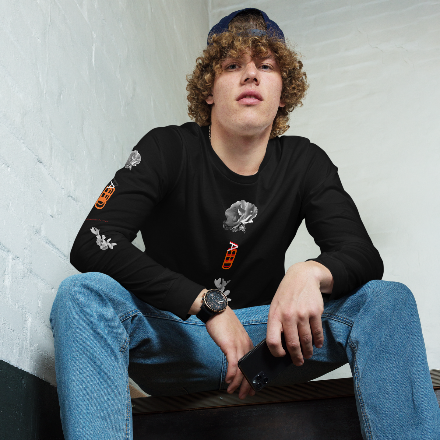 2 FLWR Vrt. Unisex Long Sleeve Tee