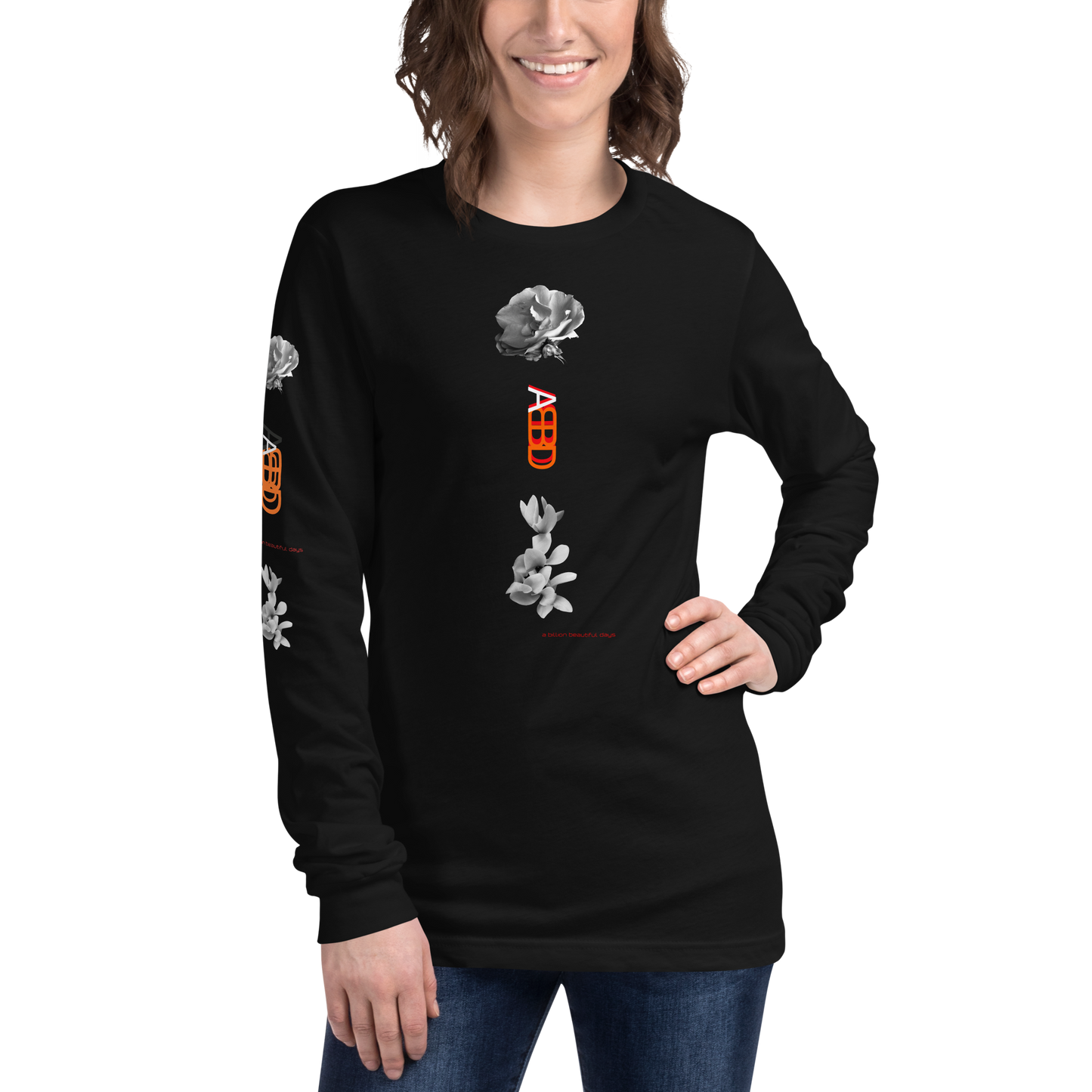 2 FLWR Vrt. Unisex Long Sleeve Tee