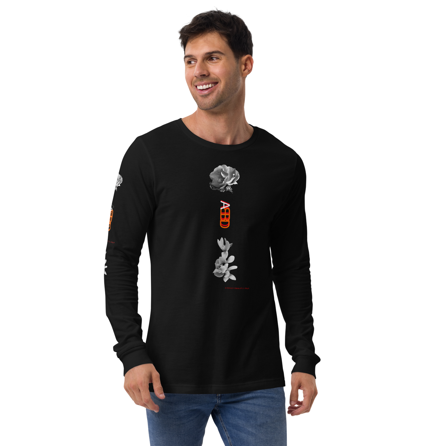 2 FLWR Vrt. Unisex Long Sleeve Tee