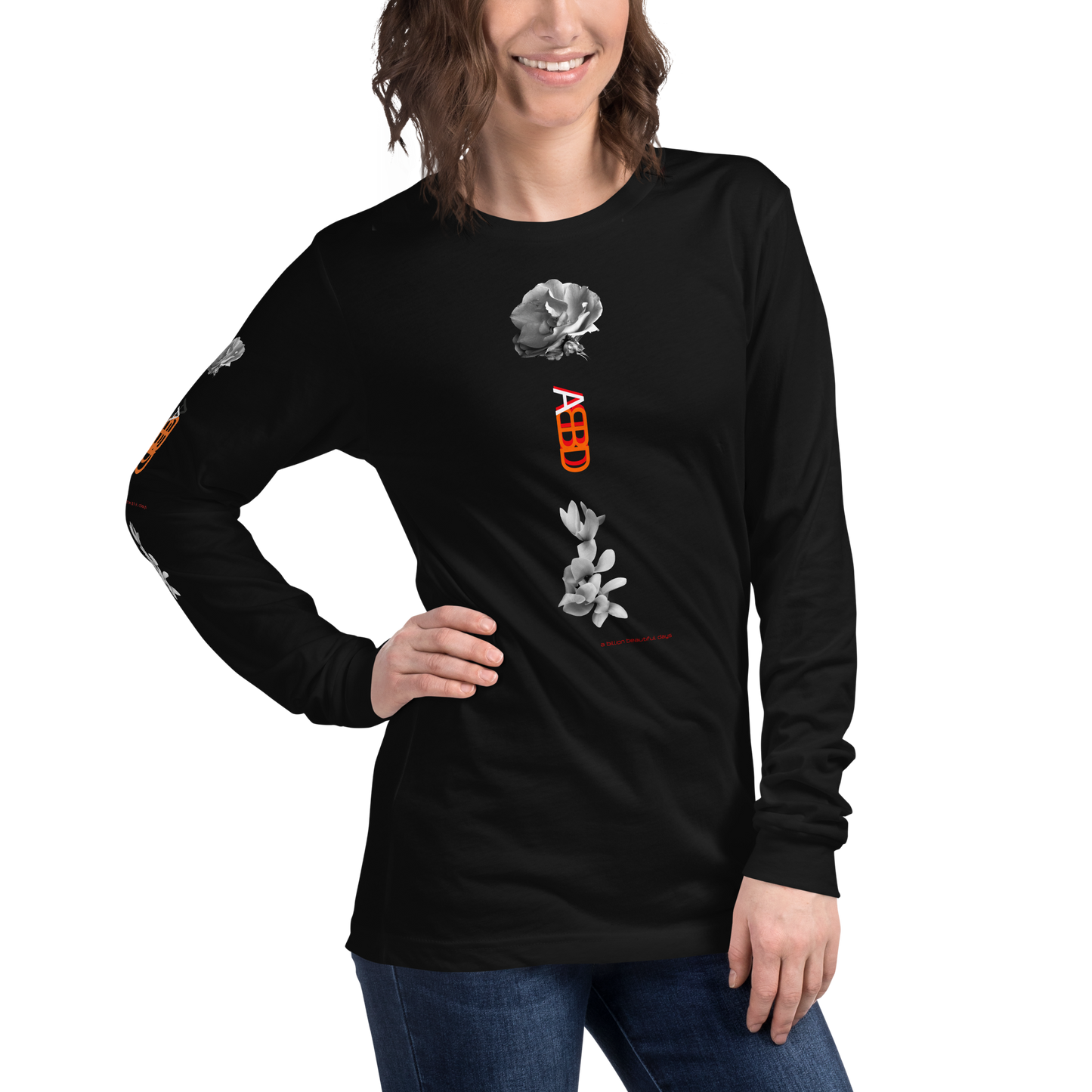 2 FLWR Vrt. Unisex Long Sleeve Tee