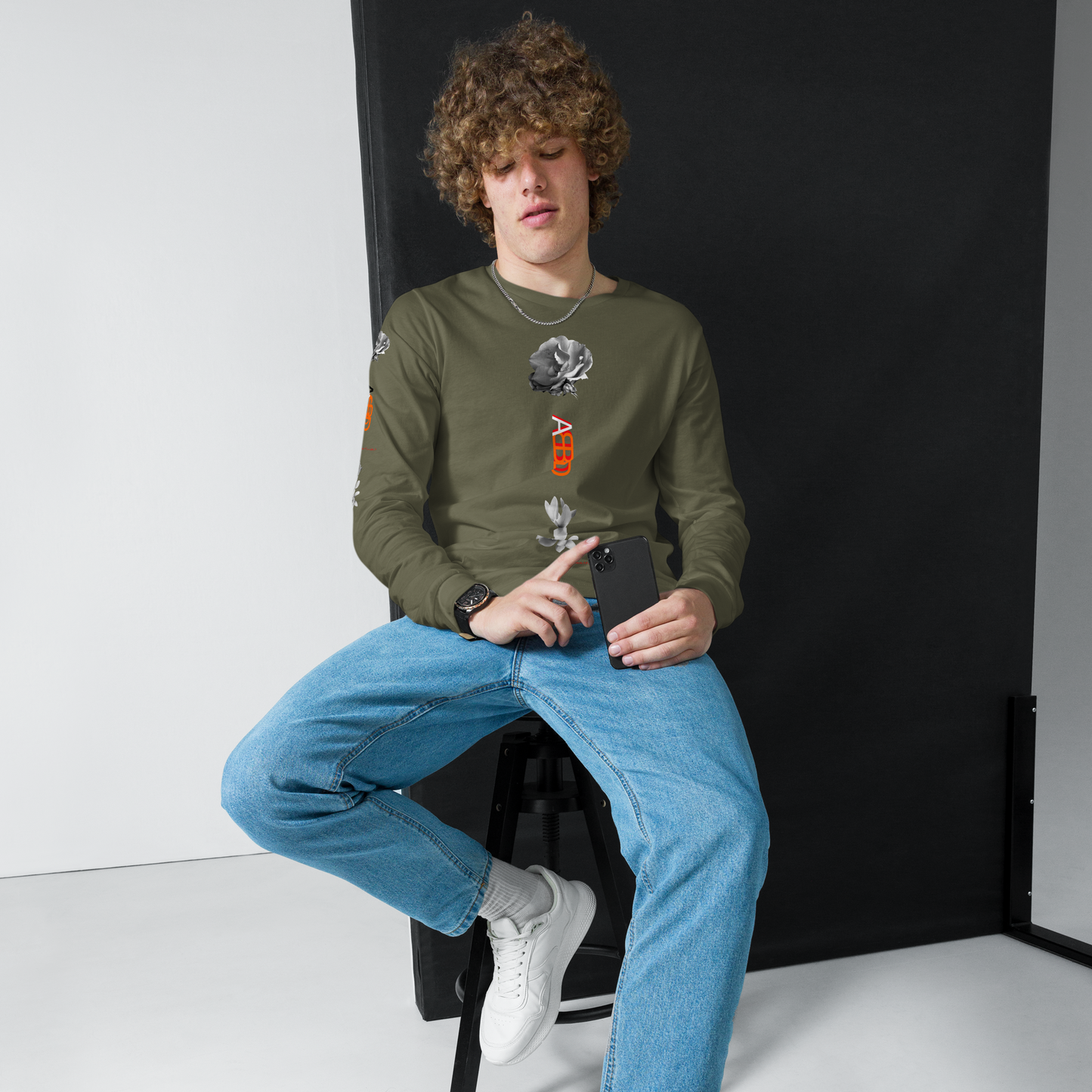 2 FLWR Vrt. Unisex Long Sleeve Tee