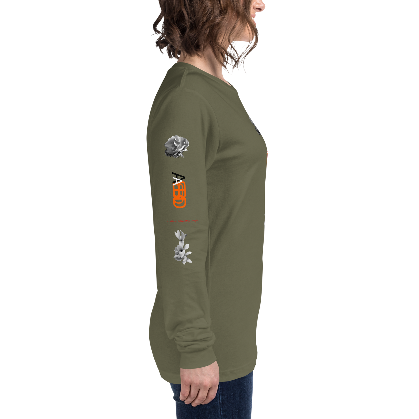 2 FLWR Vrt. Unisex Long Sleeve Tee