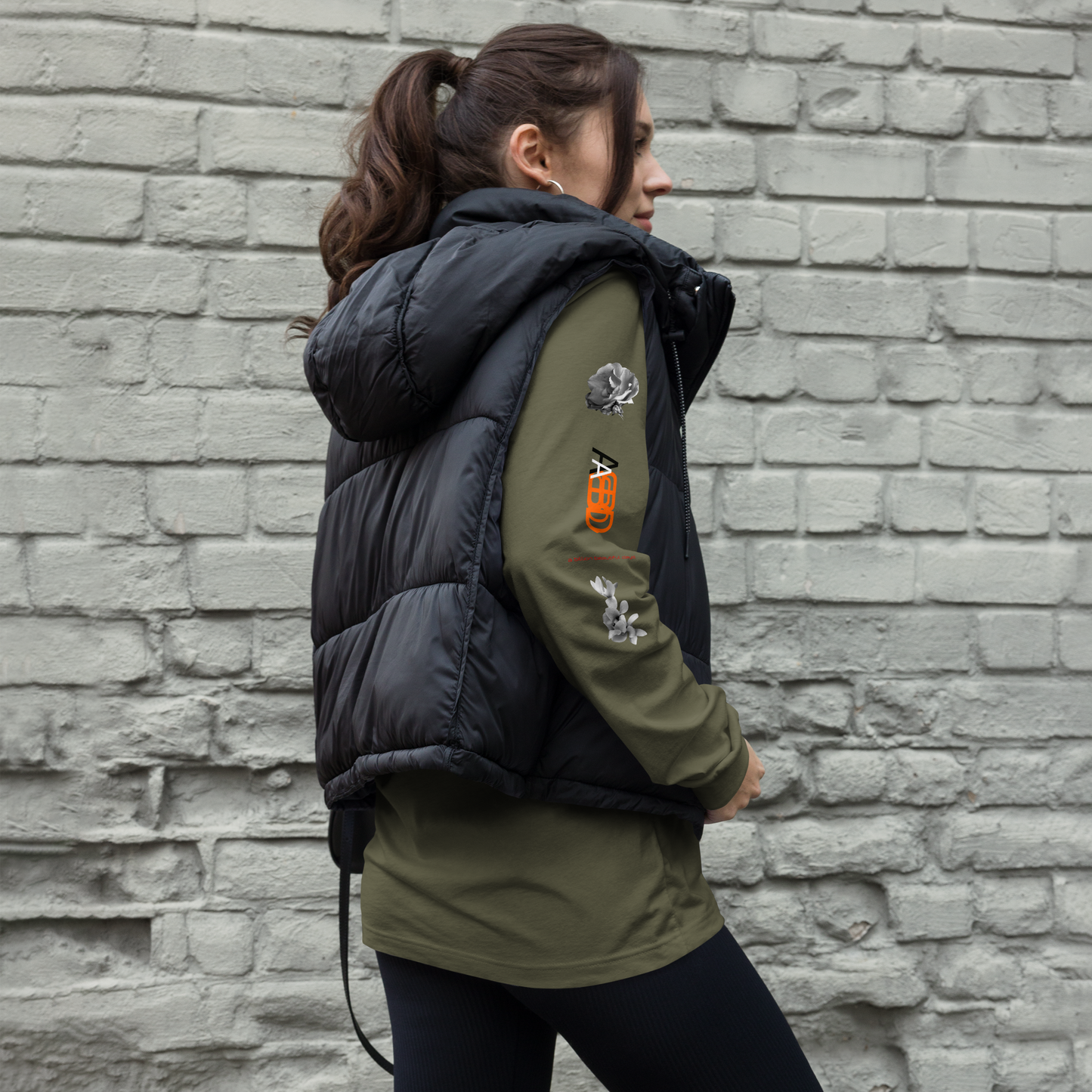 2 FLWR Vrt. Unisex Long Sleeve Tee