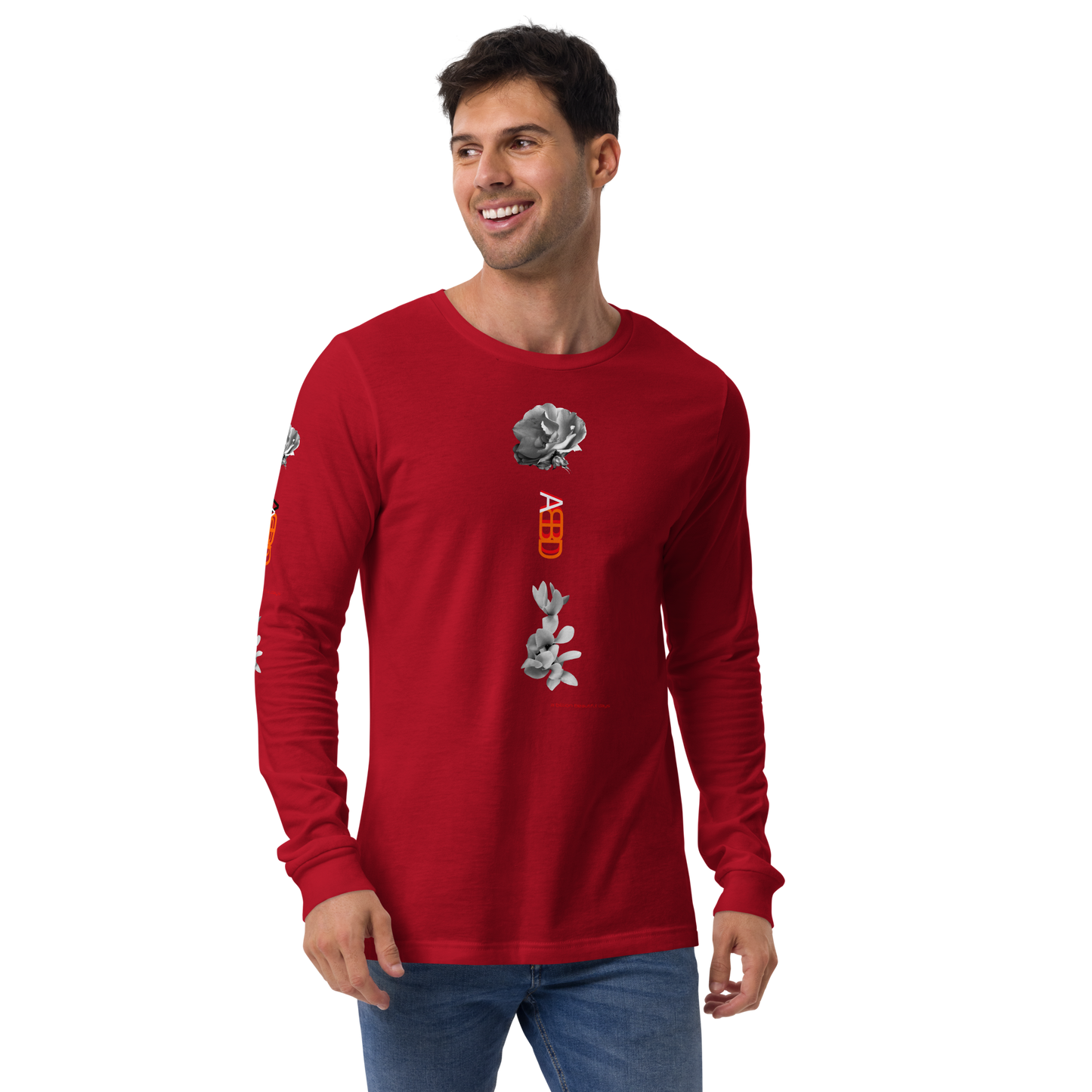 2 FLWR Vrt. Unisex Long Sleeve Tee