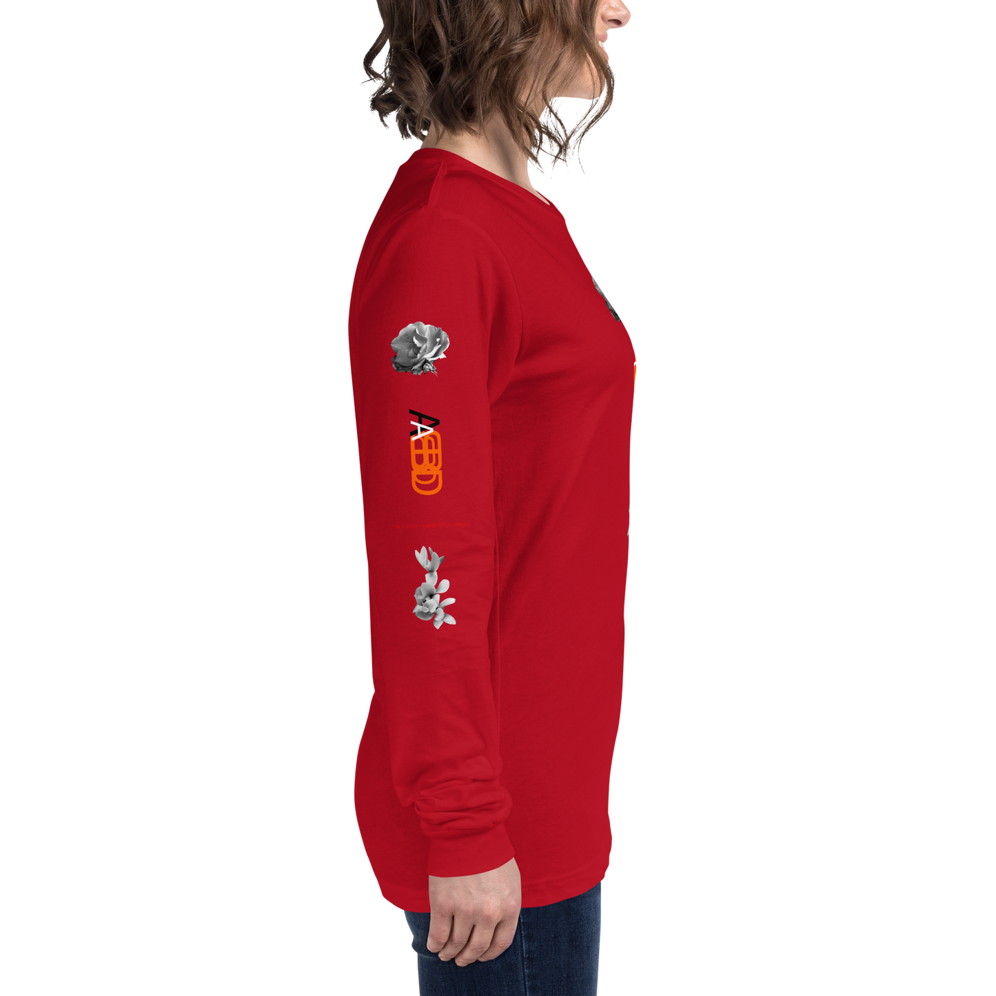 2 FLWR Vrt. Unisex Long Sleeve Tee