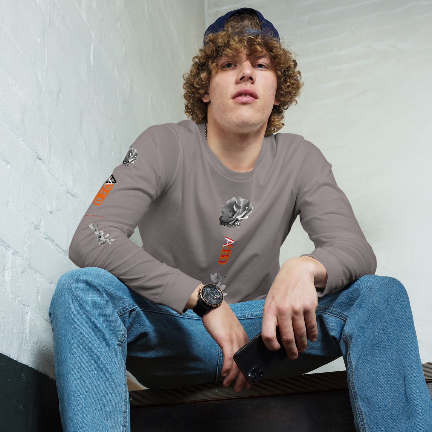 2 FLWR Vrt. Unisex Long Sleeve Tee