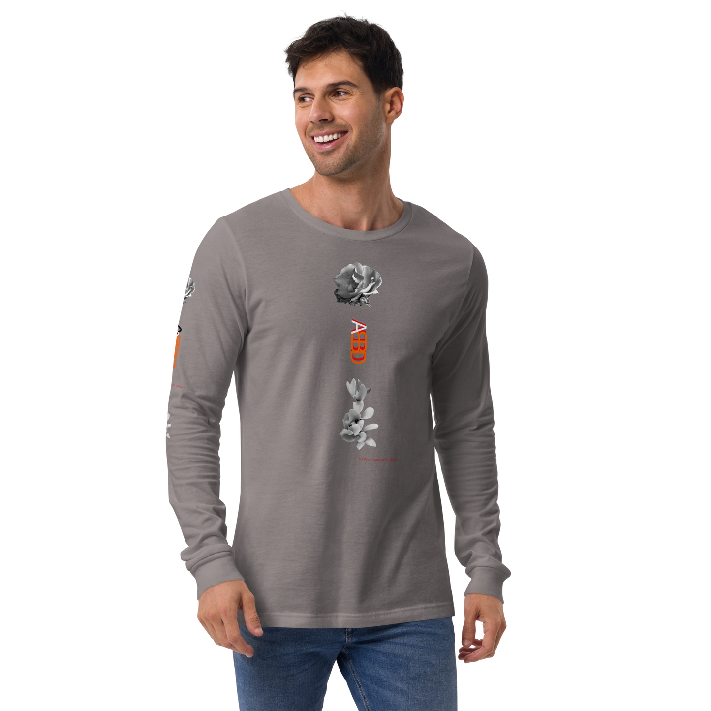 2 FLWR Vrt. Unisex Long Sleeve Tee