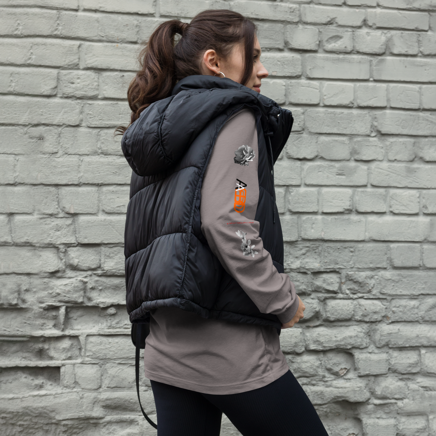 2 FLWR Vrt. Unisex Long Sleeve Tee