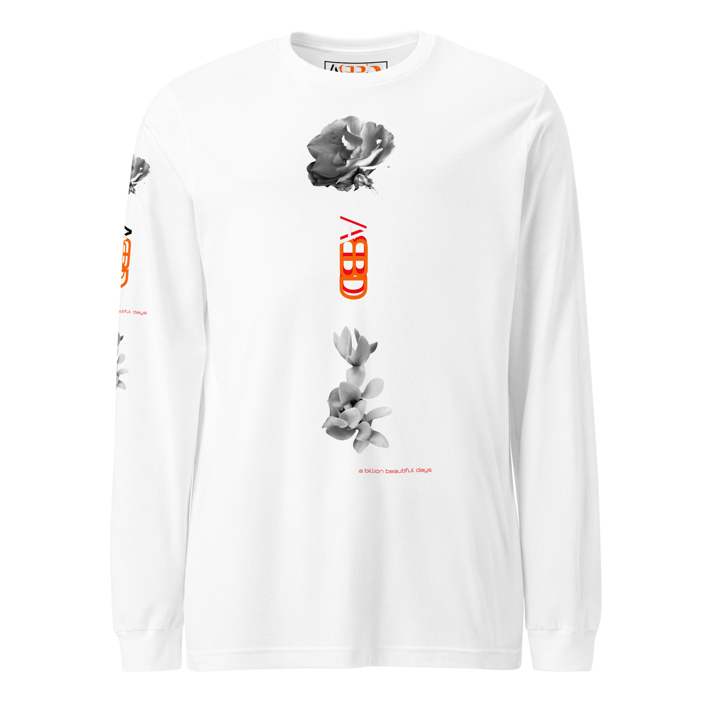 2 FLWR Vrt. Unisex Long Sleeve Tee