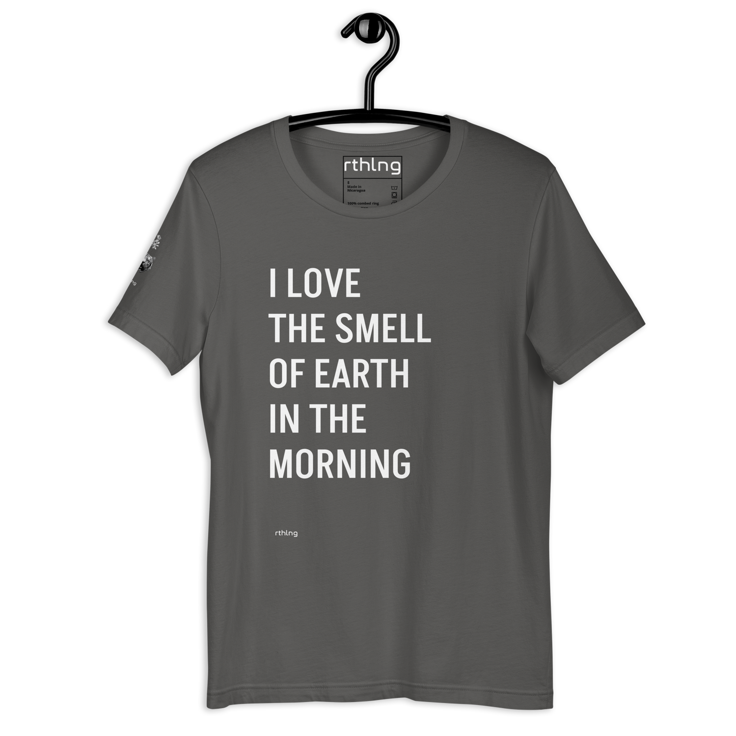 EARTH IN THE MORNING Unisex t-shirt | Turns Out Charlie Surfs Fire