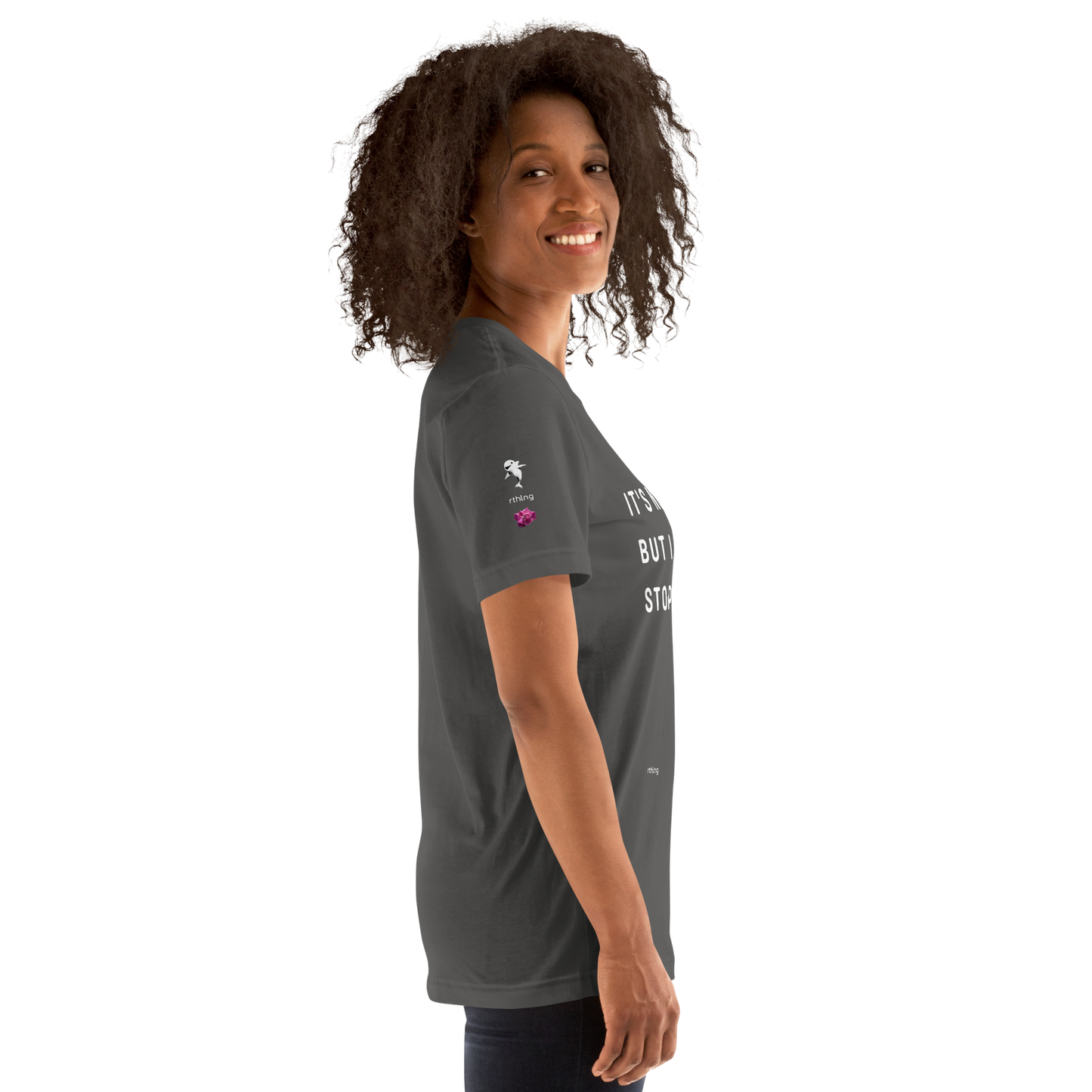 CAN'T STOP LAUGHING Unisex t-shirt Coping Mechanism, Made Wearable.