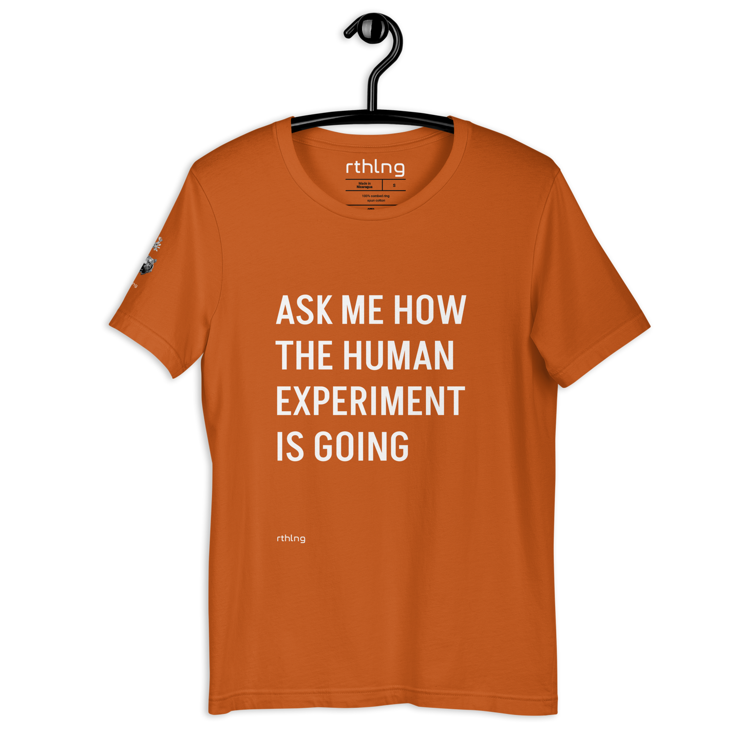 THE HUMAN EXPERIMENT Unisex t-shirt | Serious Yuks For Cynical Existentialists
