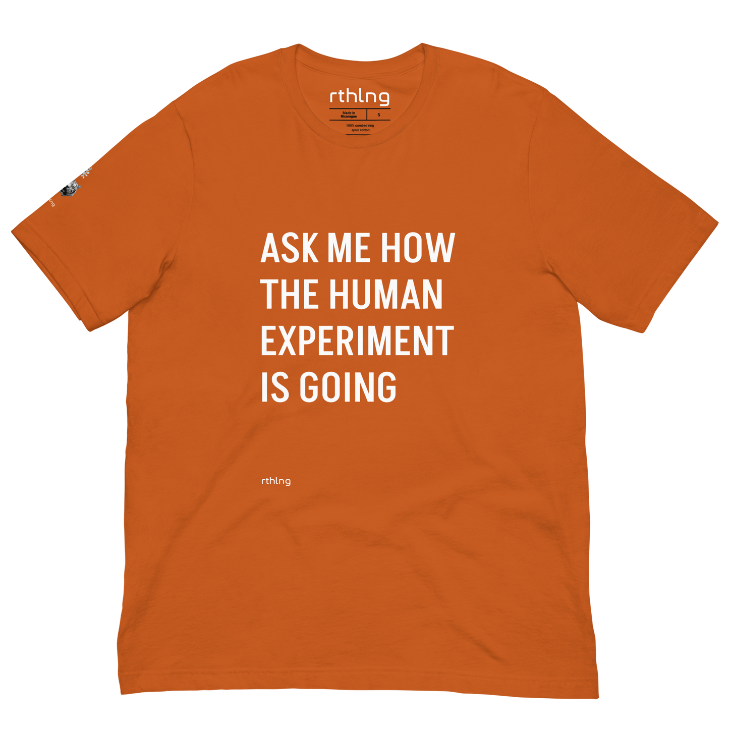 THE HUMAN EXPERIMENT Unisex t-shirt | Serious Yuks For Cynical Existentialists