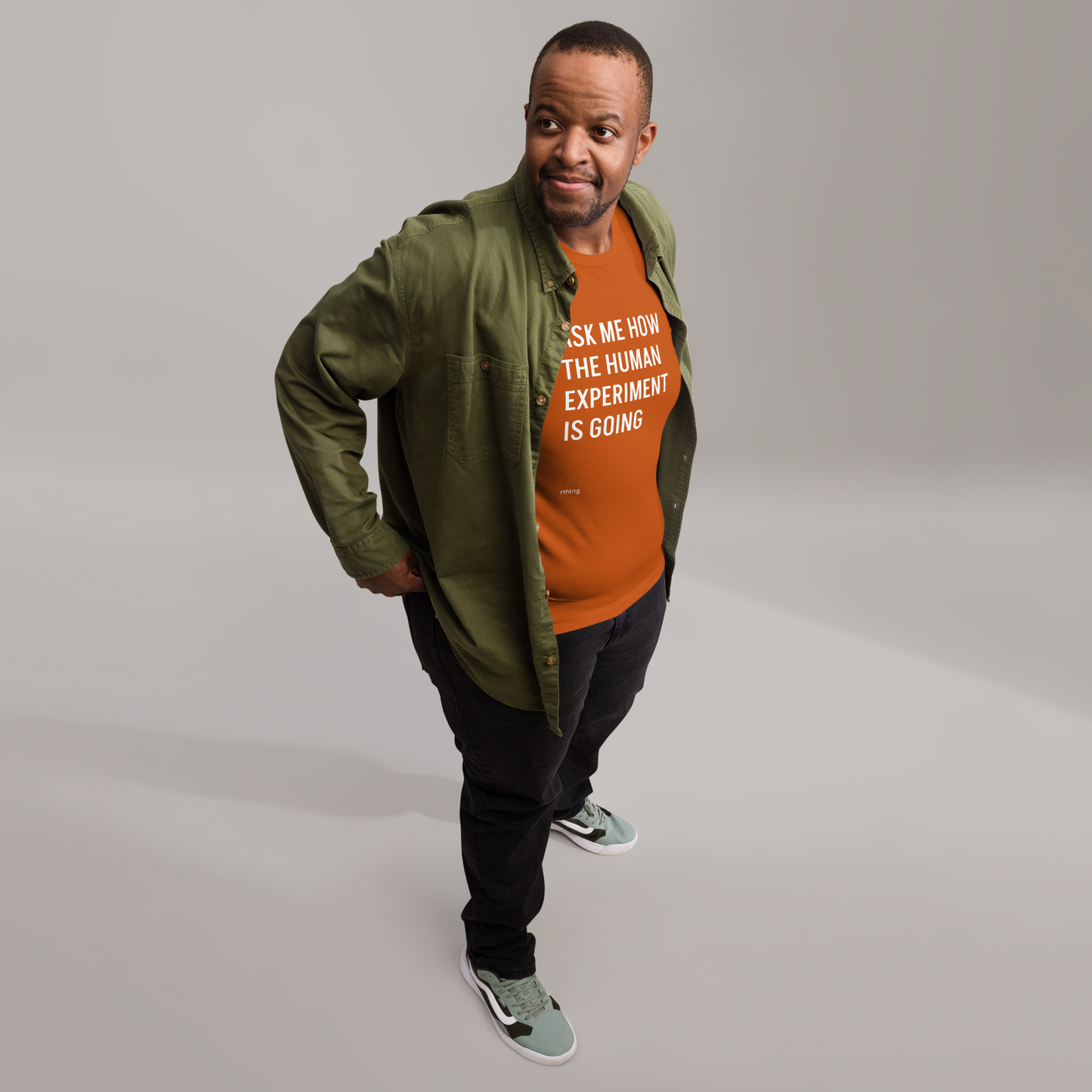 THE HUMAN EXPERIMENT Unisex t-shirt | Serious Yuks For Cynical Existentialists