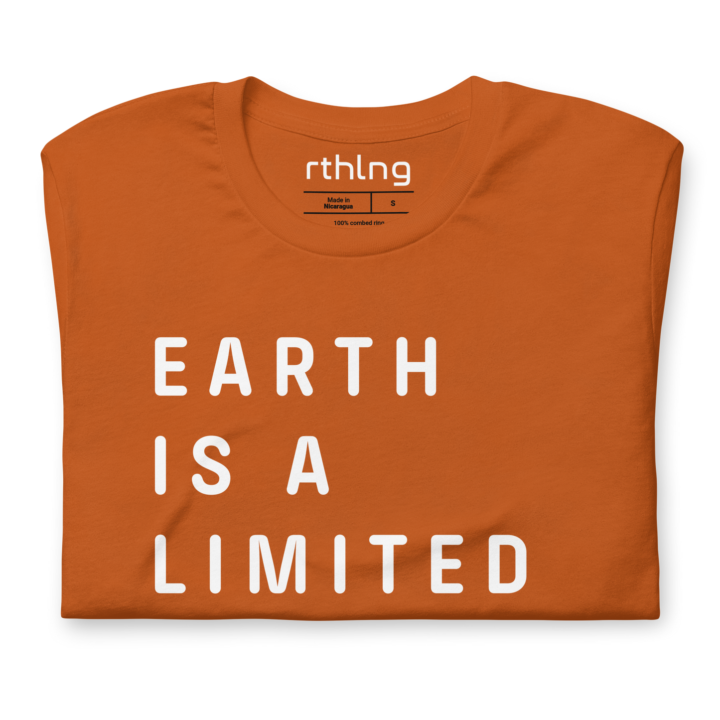 LIMITED EDITION EARTH Unisex t-shirt