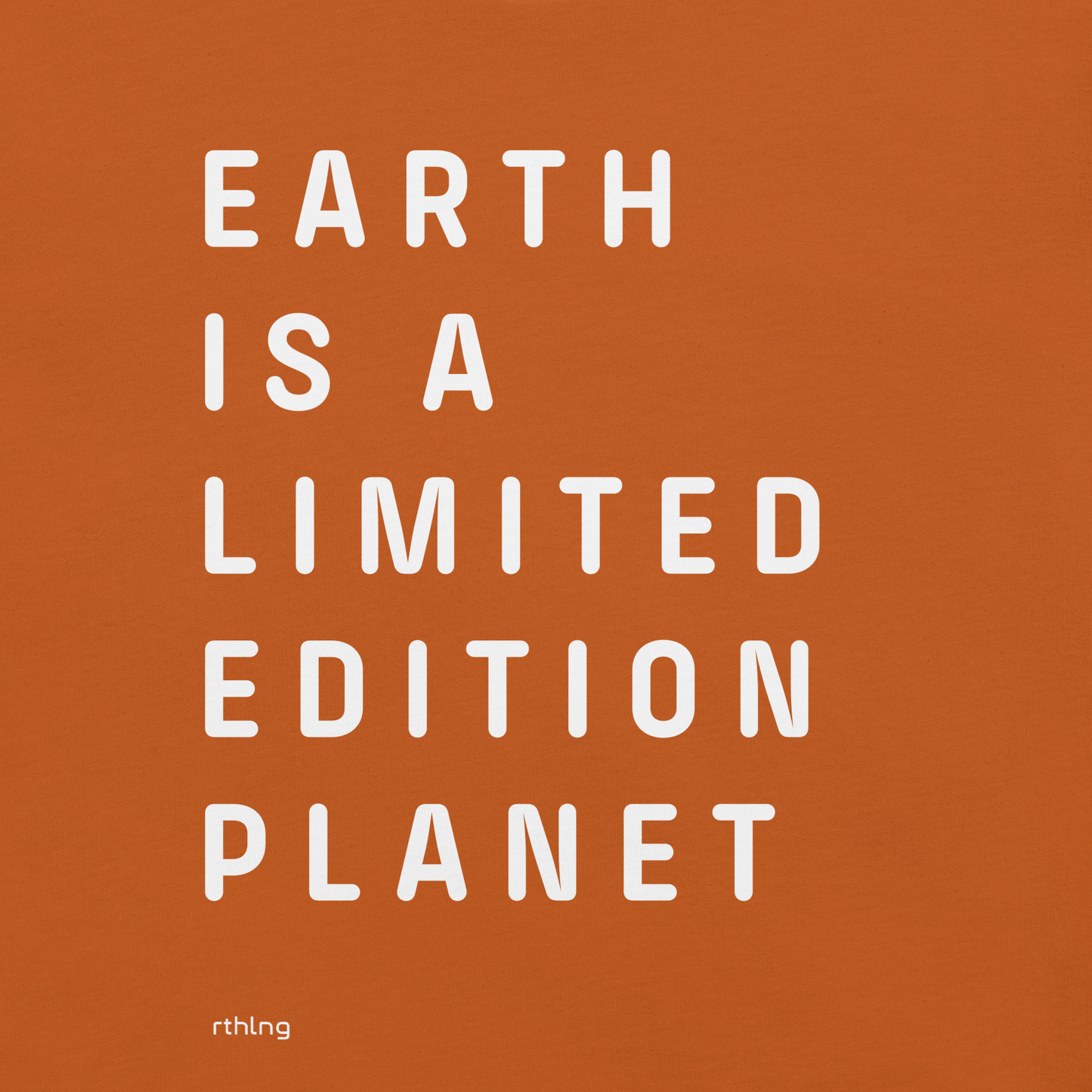 LIMITED EDITION EARTH Unisex t-shirt