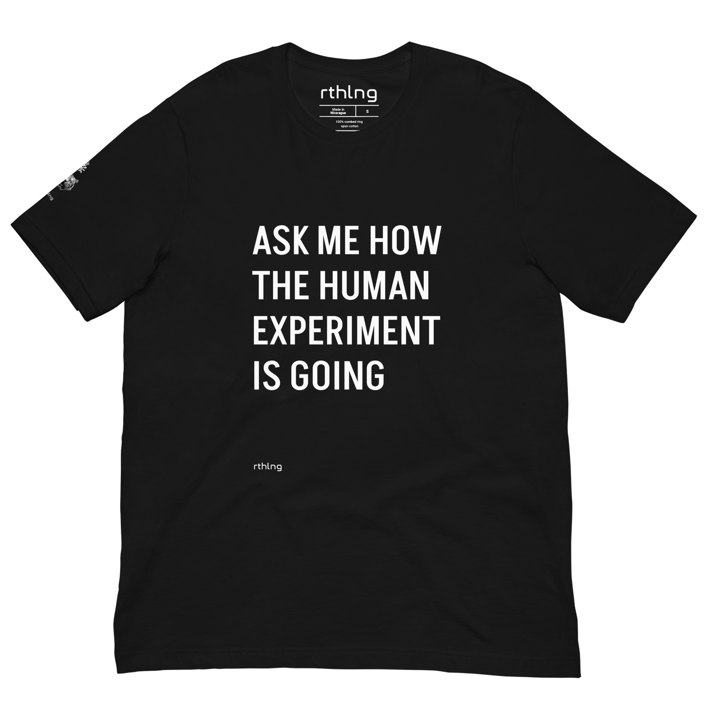 THE HUMAN EXPERIMENT Unisex t-shirt | Serious Yuks For Cynical Existentialists