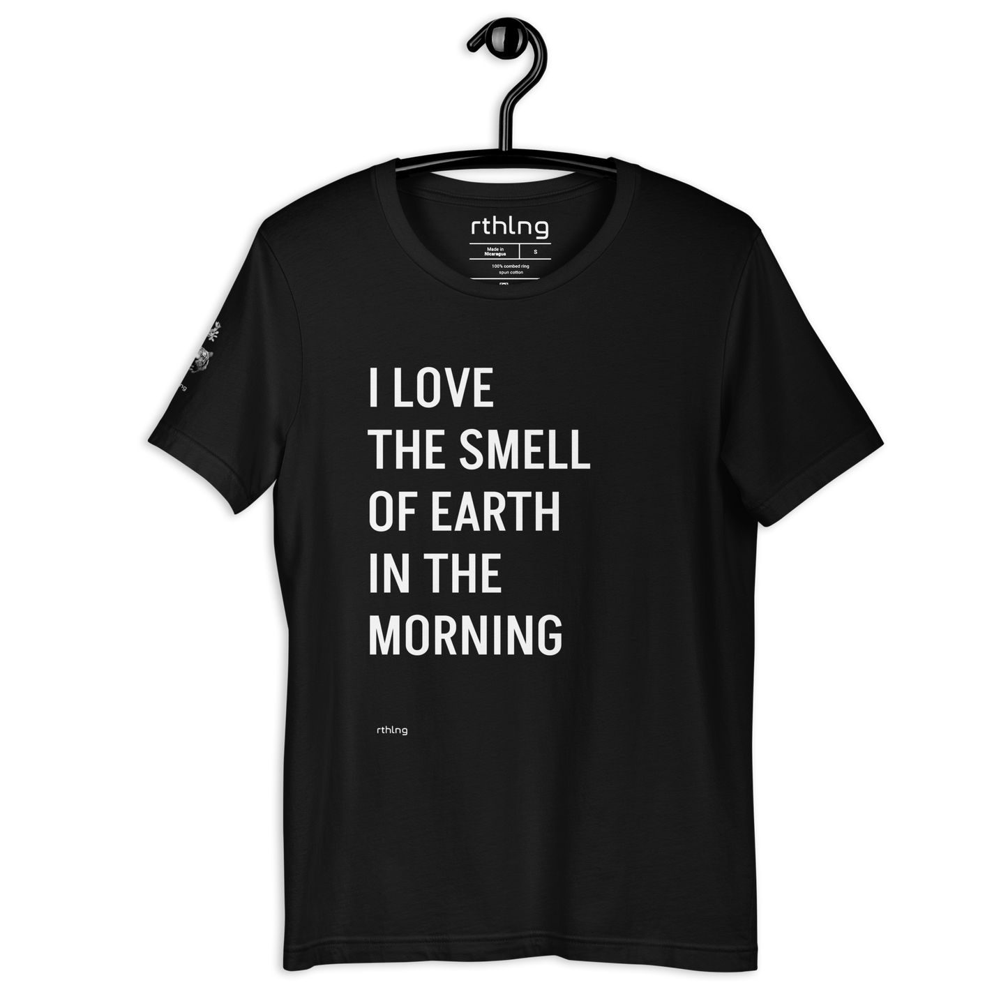 EARTH IN THE MORNING Unisex t-shirt | Turns Out Charlie Surfs Fire