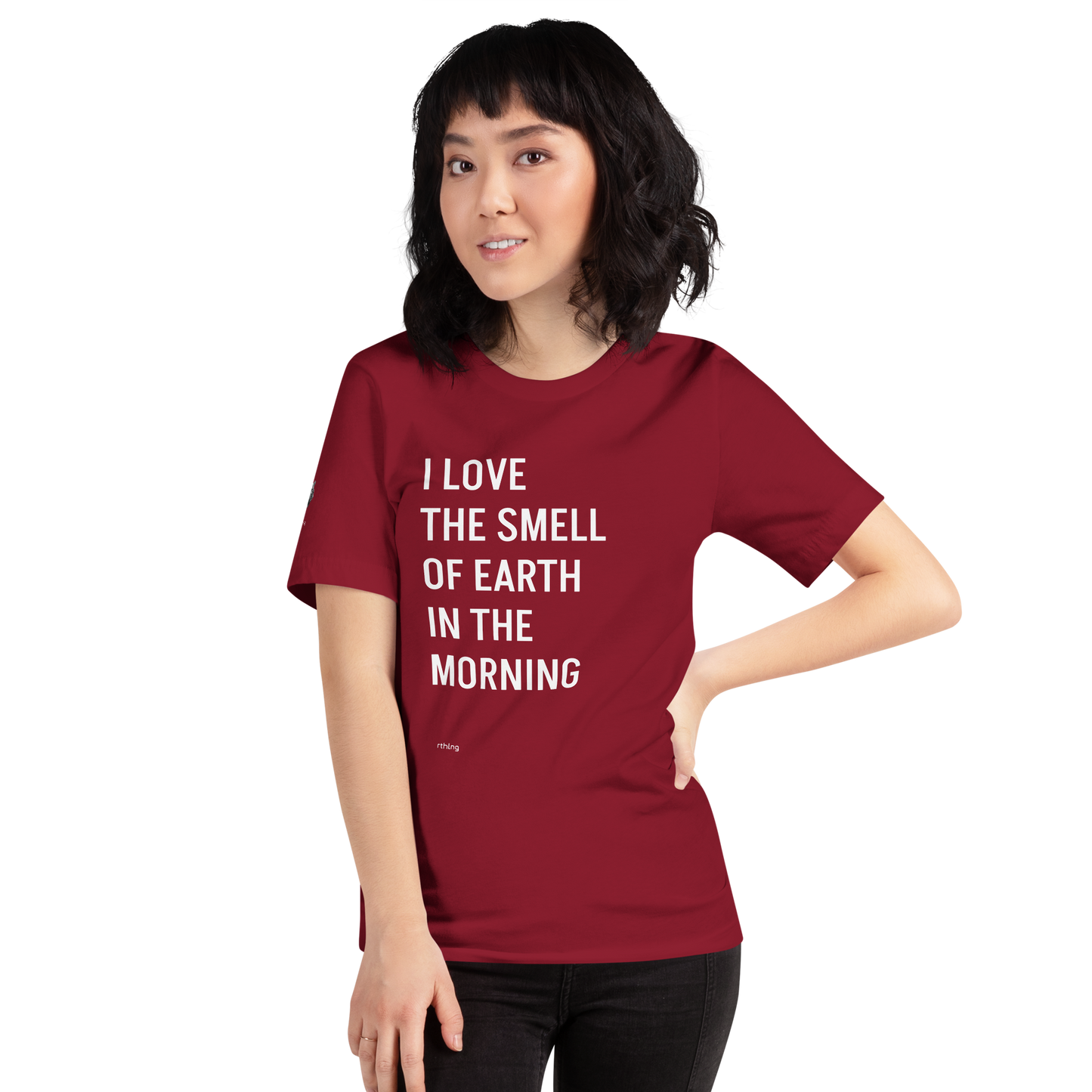 EARTH IN THE MORNING Unisex t-shirt | Turns Out Charlie Surfs Fire