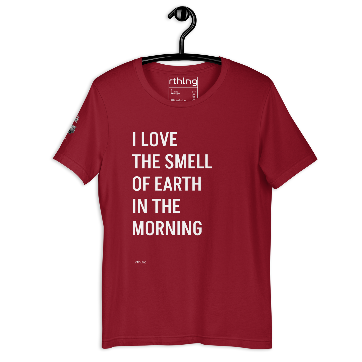 EARTH IN THE MORNING Unisex t-shirt | Turns Out Charlie Surfs Fire