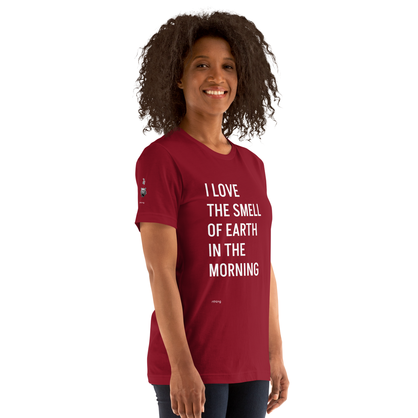 EARTH IN THE MORNING Unisex t-shirt | Turns Out Charlie Surfs Fire